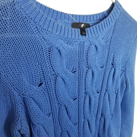 J. Crew Womens Cable Knit Sweater Preppy Classic Academia Old Money Size XXS Ivy - Picture 7 of 10